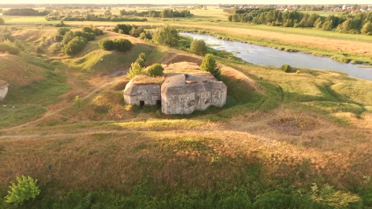 Twierdza Fort II Zarzeczny, Osowiec, rz.Biebrza -1- BIA