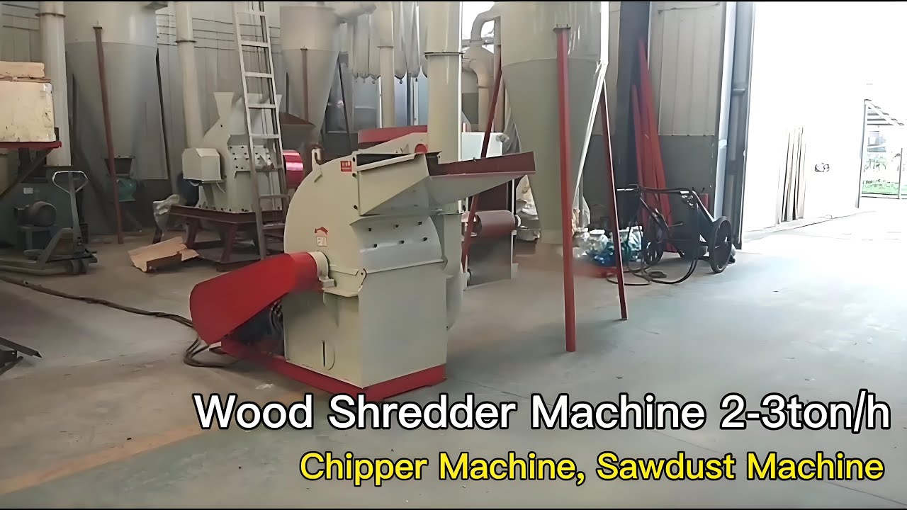 broyeur de déchets de bois de 2 à 3 tonnes/heure, déchiqueteuse à bois, trituradora de madera
