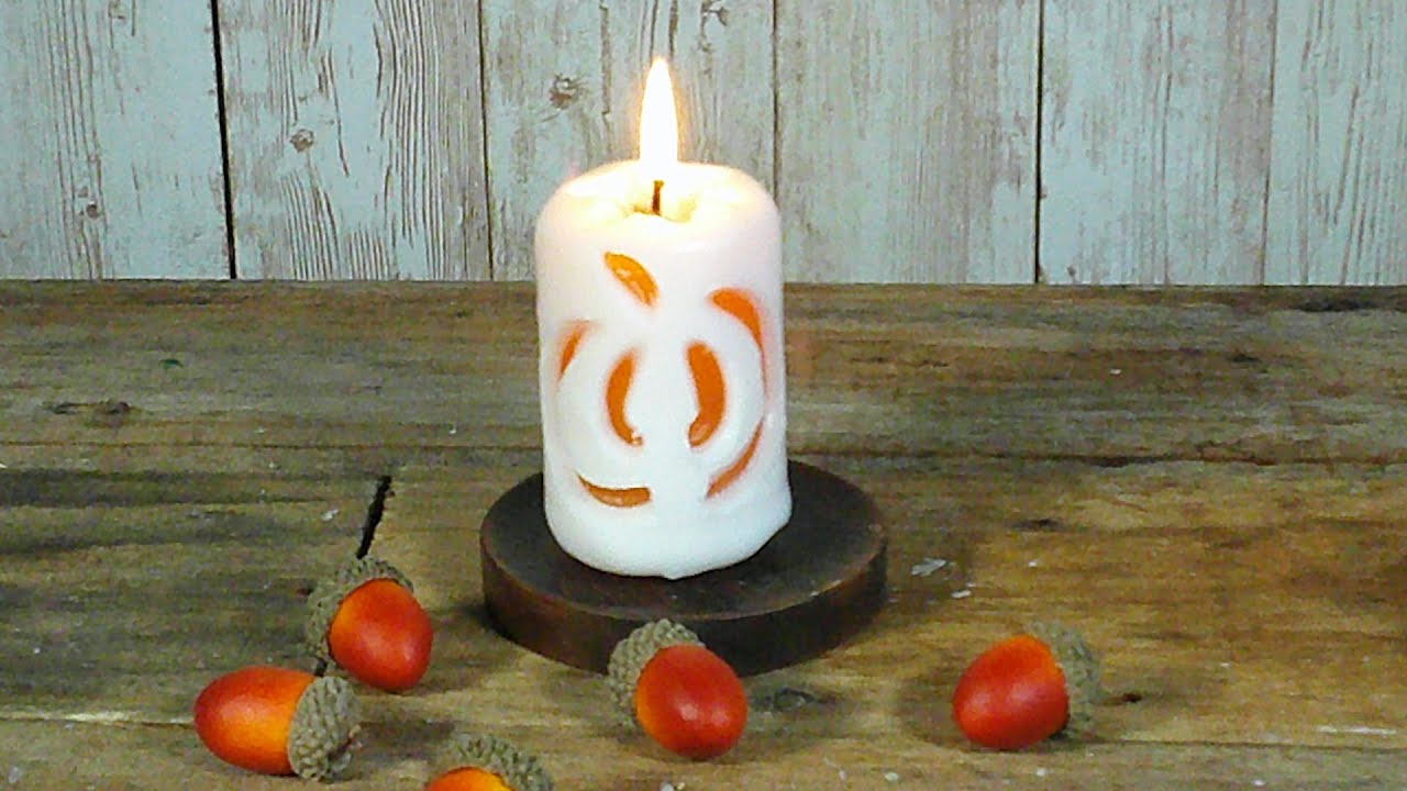 Cómo tallar una vela de forma sencilla, #carved, paso a paso, DIY