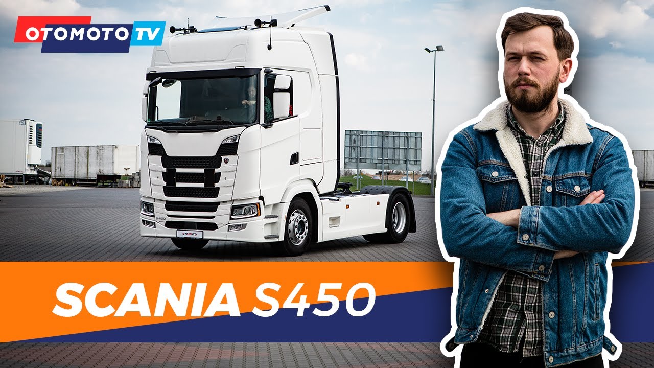 Scania S450 - Życie zawodowego kierowcy | Test OTOMOTO TV