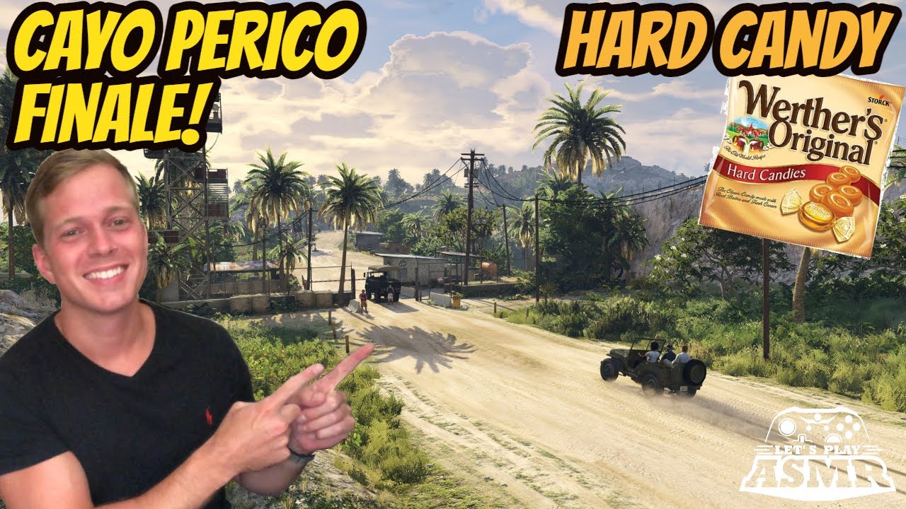 ASMR Gaming: GTA V | Финал ограбления Кайо-Перико в одиночку! — Hard Candy и Whispering