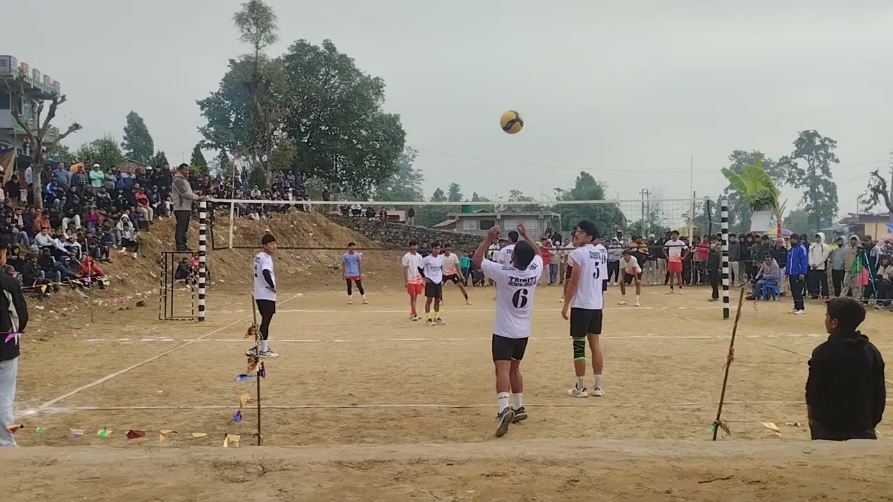 Bahadurpur Volleyball 🏐 Trinity contrastation Yam ale (Palpa) Vs sunahi Ashok shrestha (Gandaki)
