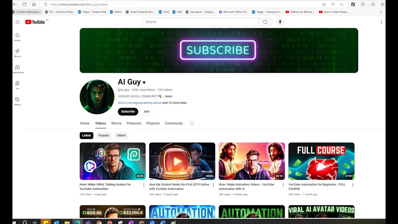 AI Guy- Youtube Automation learn and earn