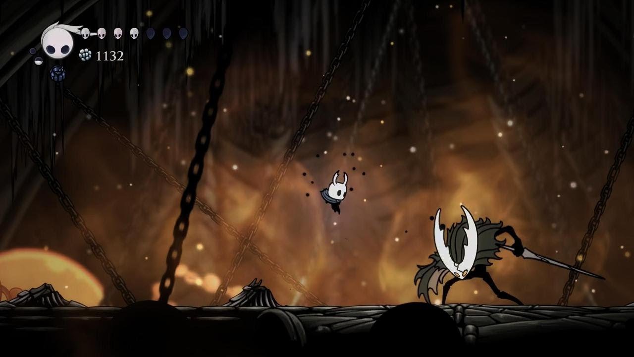 Beating hollow knight