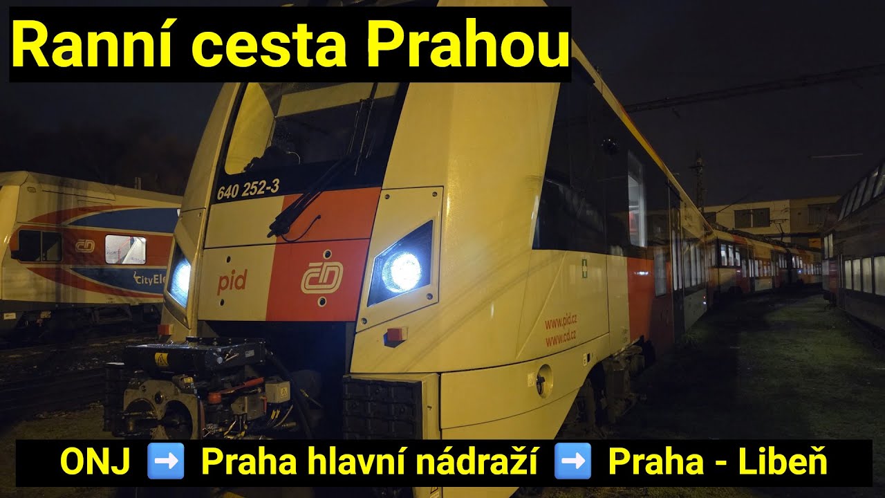 Cabview #28 / z ONJ do Praha - Libeň / strojvedouci.com (4K)