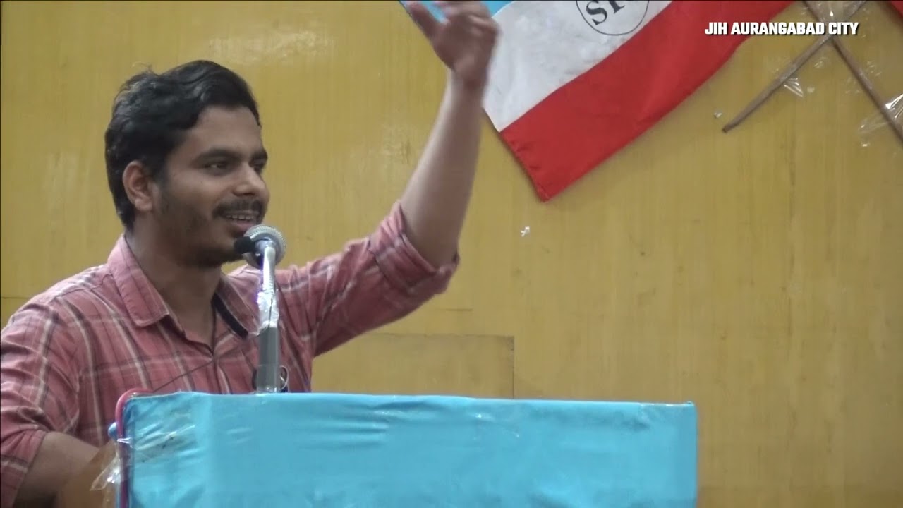 First Speech of Newly Elected SIO President | Memamr e Jahan Tu hai Conference