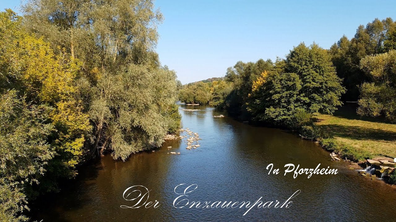 Enzauenpark in Pforzheim, DJI Mavic Pro, 4K, UHD
