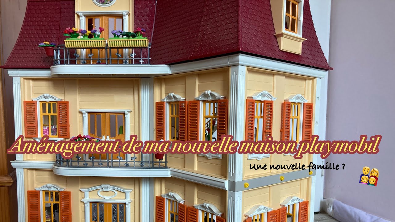 🏡🪧//Aménagement maison playmobil//📦👨‍👩‍👧‍👦