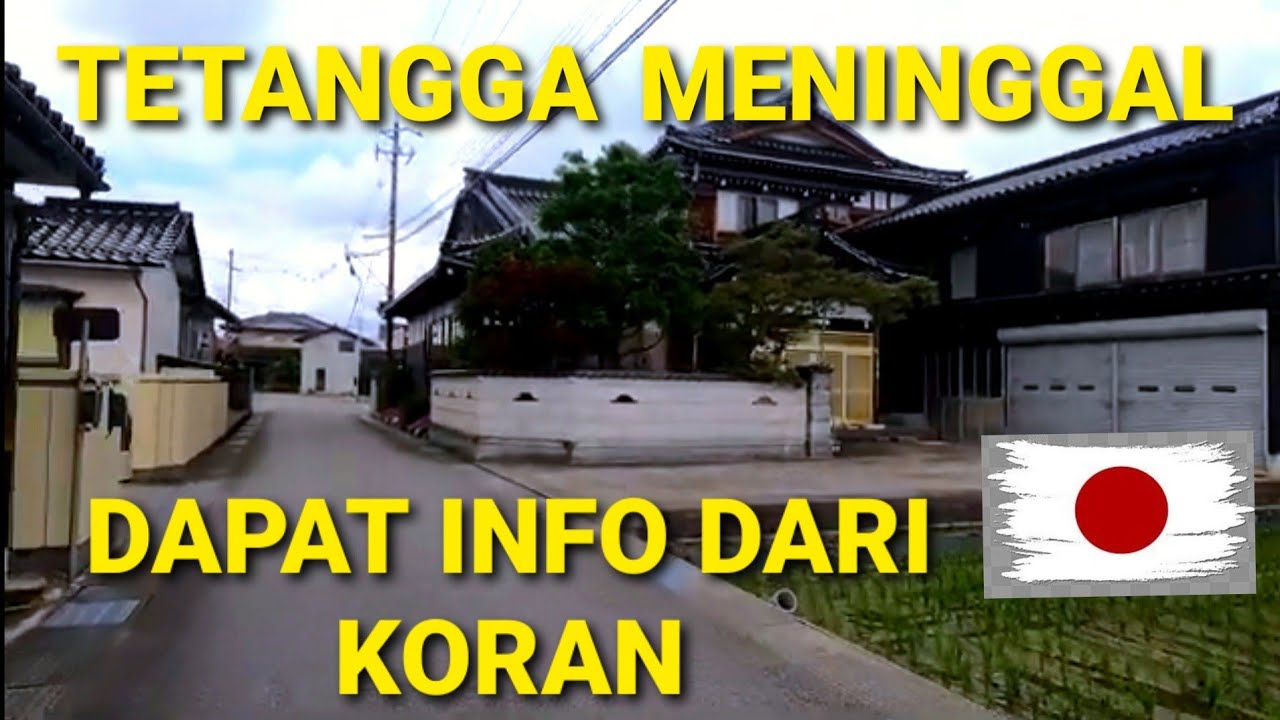 CARA ORANG JEPANG HIDUP BERTETANGGA YG TERTUTUP TAK SALING KENAL DNG TETANGGA KIRI KANAN.#toyama