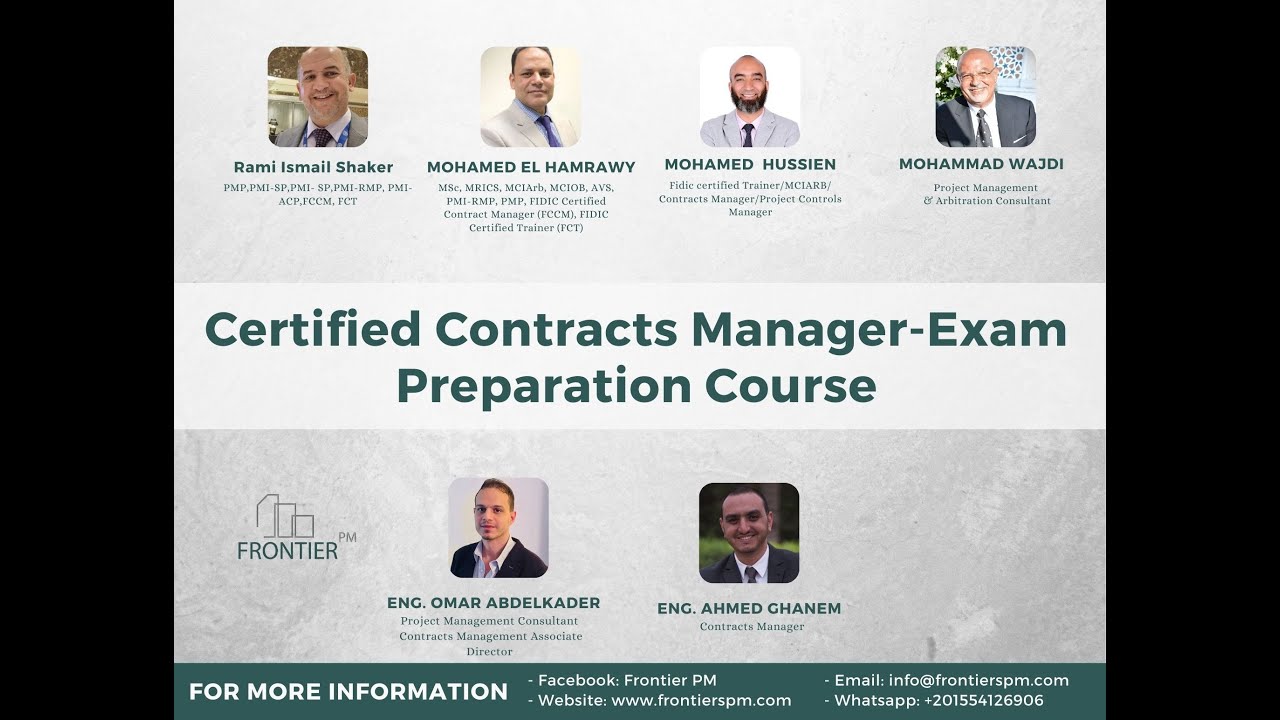 Certified Contracts Manager Lecture 2