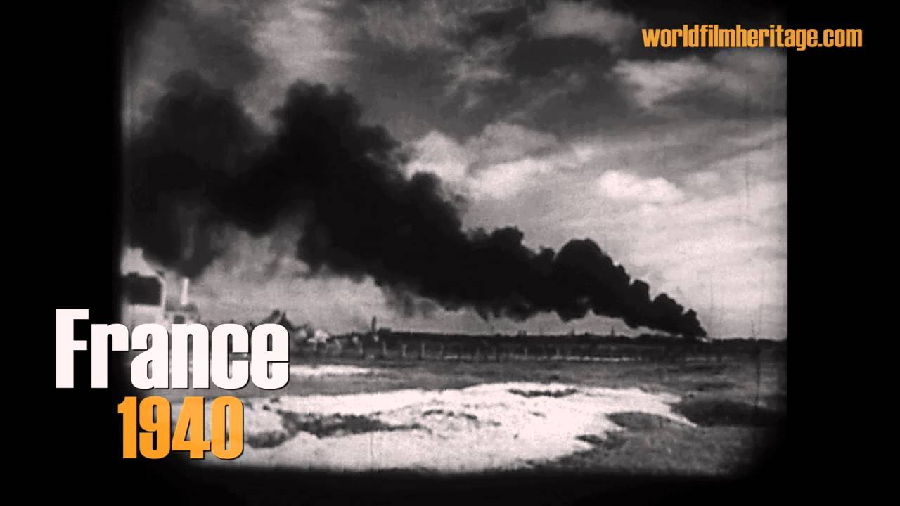 1940 WWII - France - Maubeuge - Invasion