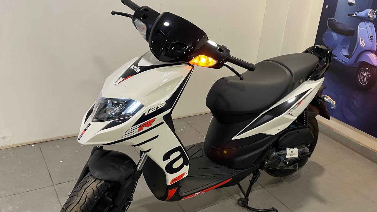 Aprilia SR 125 New Model 2024 Review E20 OBD2 full details price,features on road price.