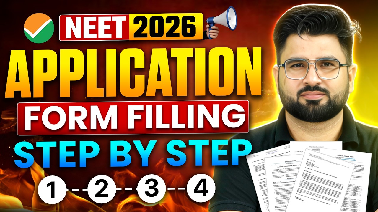 How to Fill NEET form 2026 | NEET Registration Step By Step | NEET Application Form📑