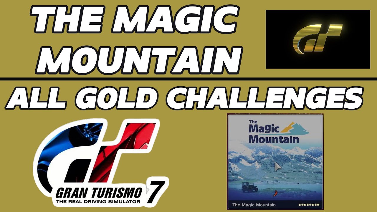 GT7 Mission Challenge: Magic Mountain - All Gold Trophies (After 1.49 Patch)