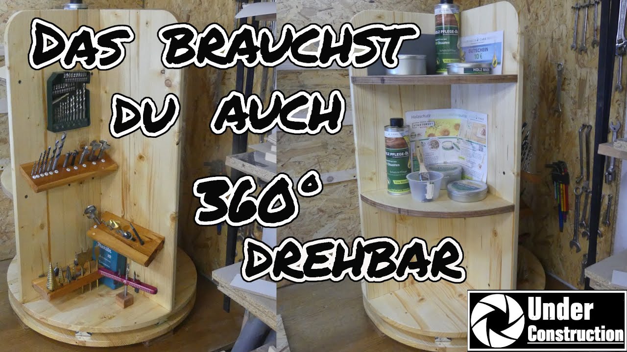 ein drehbares Rundregal Rondell einfach und schön.....