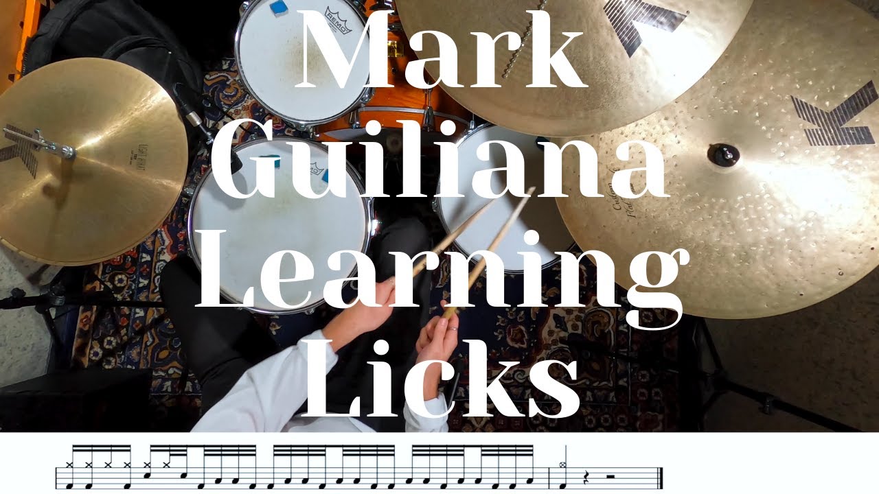 Mark Guiliana - Fake Double Kick Lick - Drum Lesson