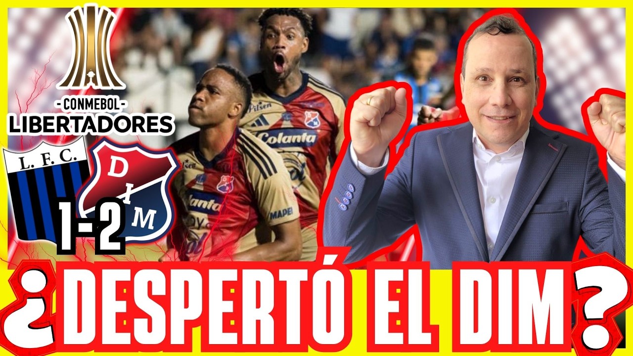 ⚽TRIUNFAZO DEL DIM EN URUGUAY ⬛​🟦​ LIVERPOOL (1)🆚(2) MEDELLÍN 🟥🟦​​​​ COPA LIBERTADORES 2026