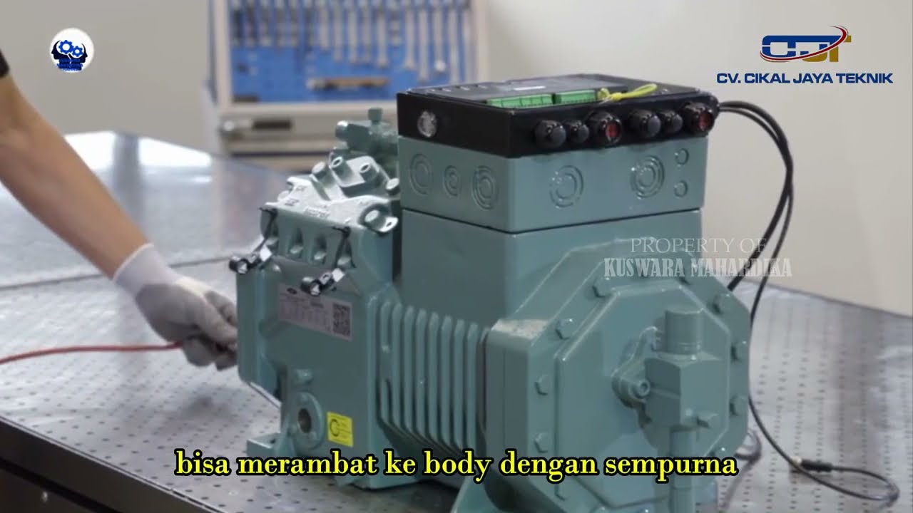 KENAPA KOMPRESOR PERLU DIPASANG HEATER ATAU PEMANAS KOMPRESOR .