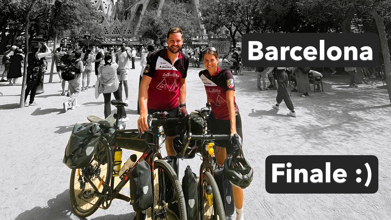 Teil 6 - Hola Barcelona! Wir haben es geschafft: Bikepacking von Deutschland nach Spanien / JaRadlMa