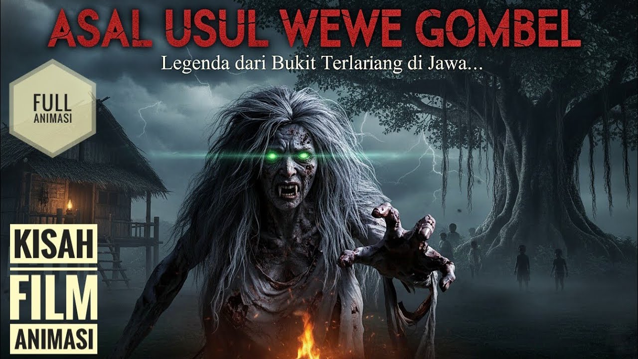 Asal Usul Wewe Gombel | Film Animasi Horor Indonesia | Cerita Rakyat Legenda Dari Jawa