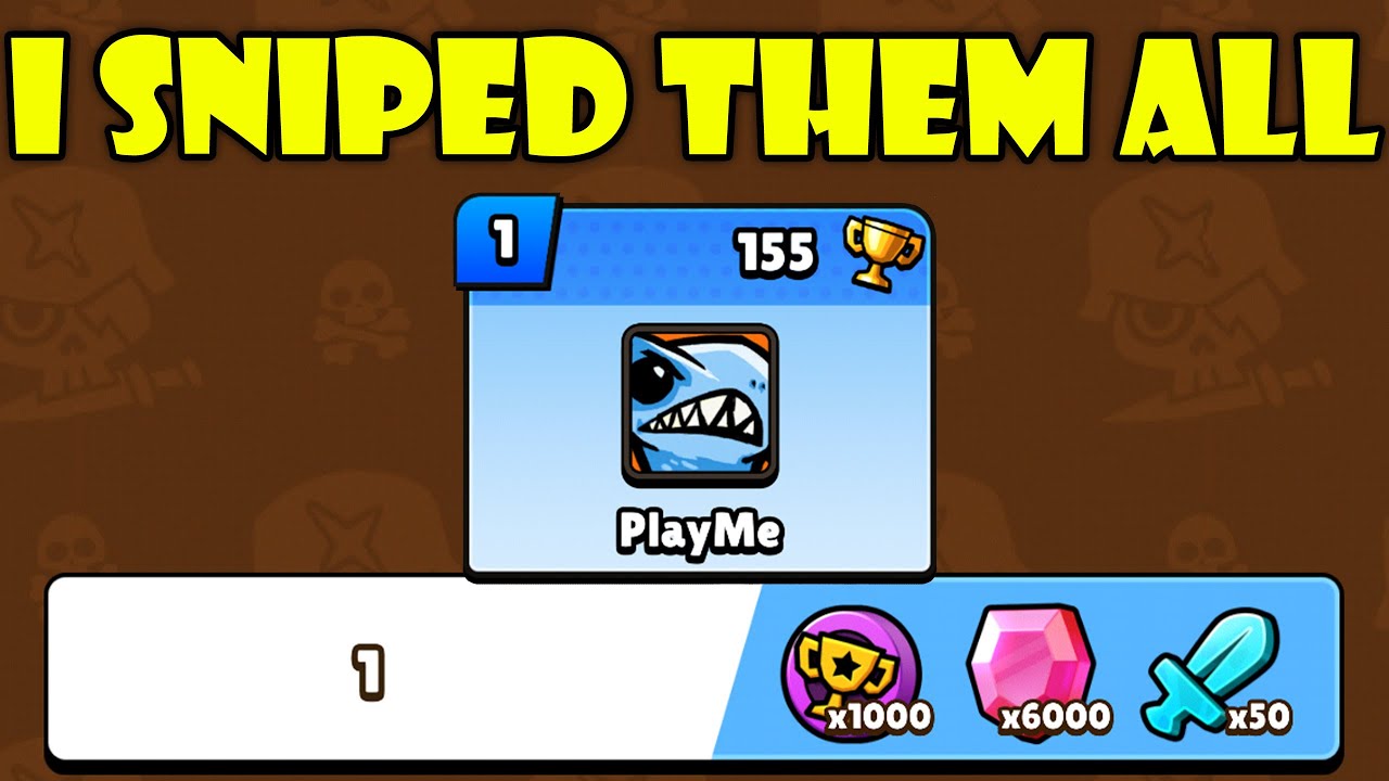 I SNIPED THEM ALL & BECAME TOP 1 - Bounty Bash Relic Rumble Event Guide &Tips
