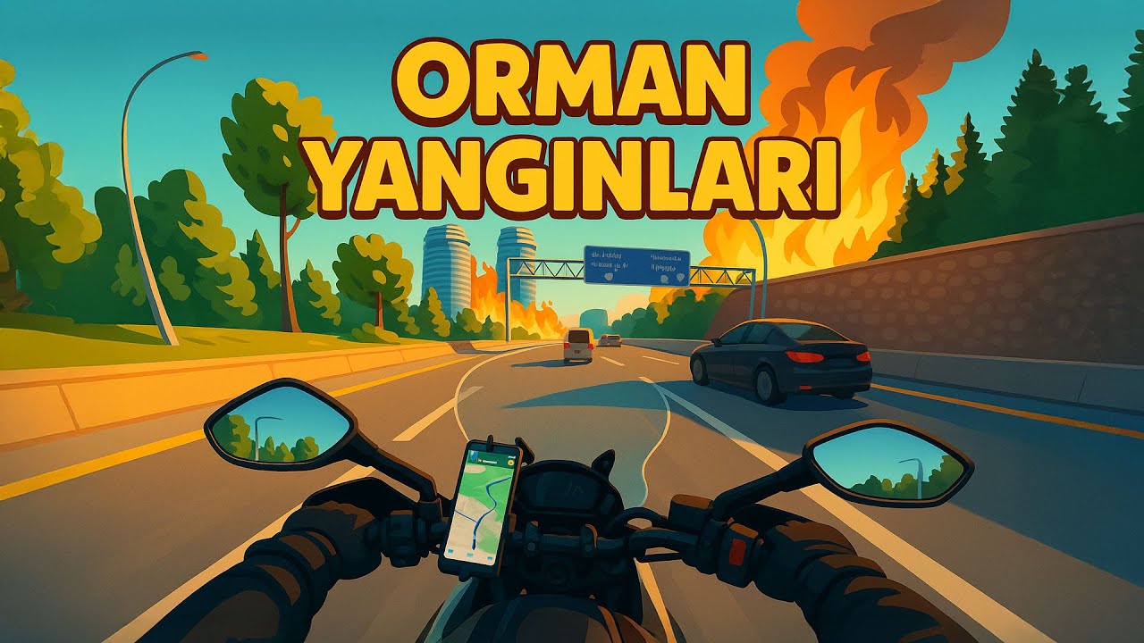 Motovlog | Orman Yangınları!