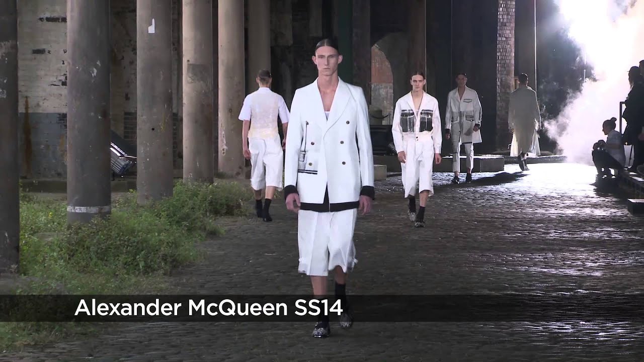 Alexander McQueen SS14 at London Collections Men