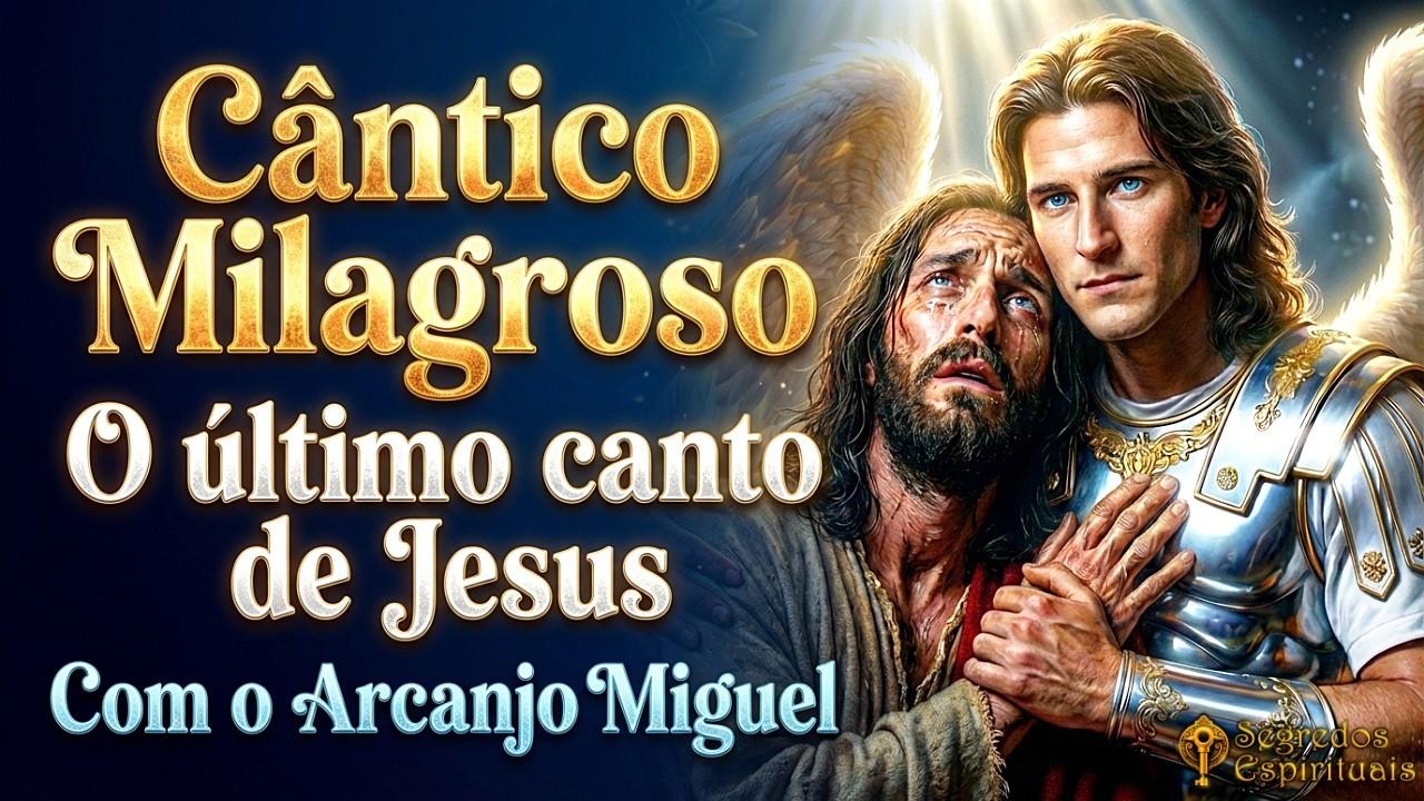 Chorei Muito com o Cântico do Getsêmani 😭🎵 O Arcanjo Miguel Fortaleceu Jesus (Ore Comigo)