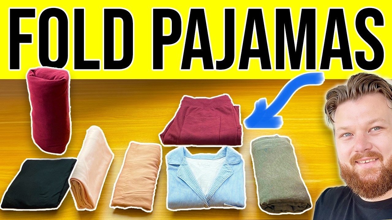 9 Clever Ways to Fold Pajamas (Works for ALL Nightwear)