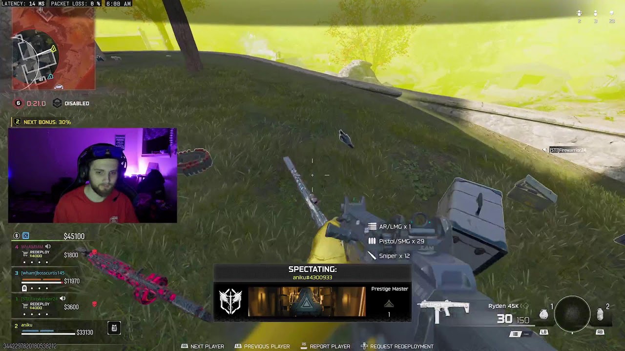 Bot playing Call of Duty