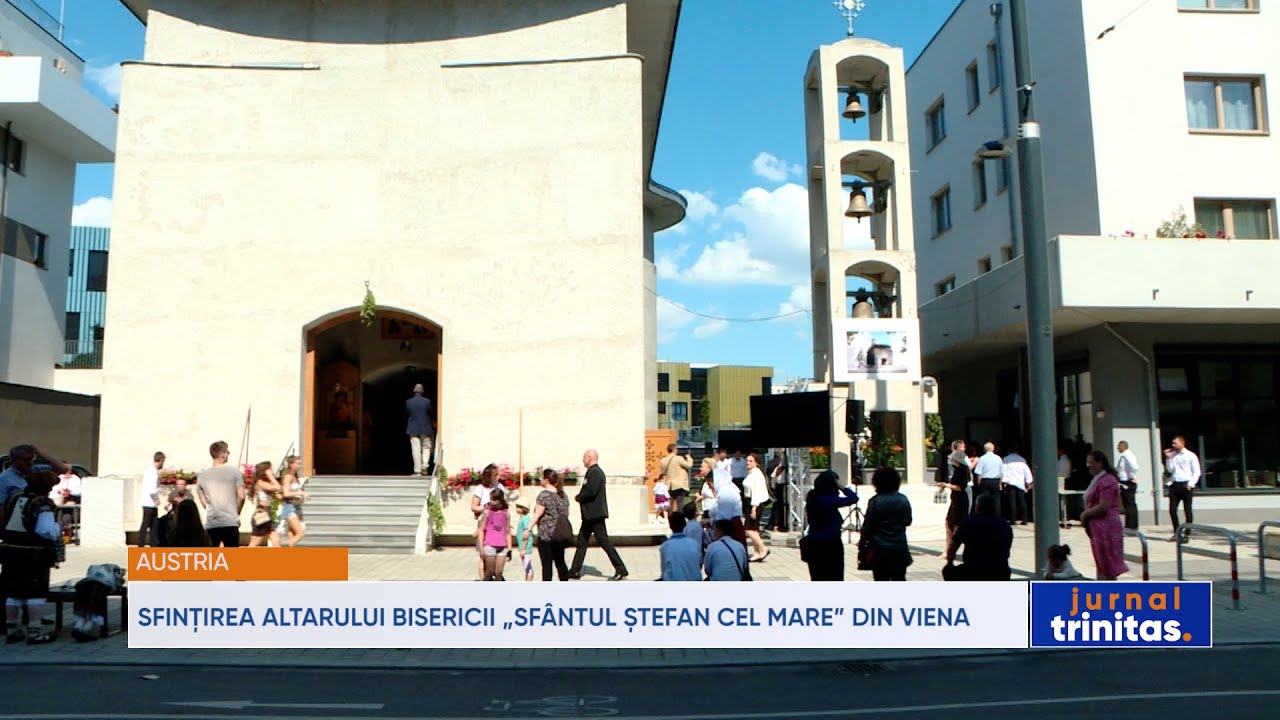 Sfințirea altarului Bisericii „Sfântul Ștefan Cel Mare” din Viena