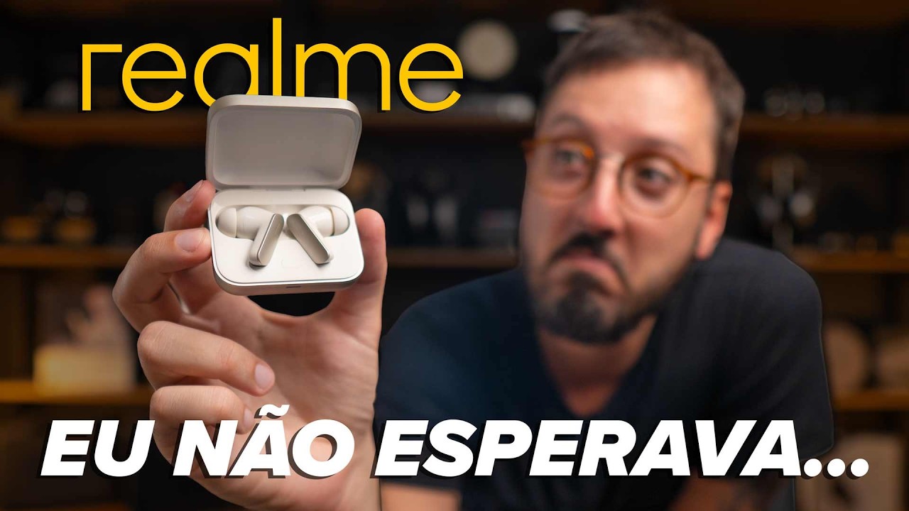 Quando uma marca de celular acerta no som… dá nisso: Realme Buds Air7