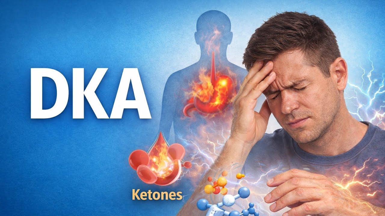 Diabetic Ketoacidosis (DKA) Explained Simply | Causes, Symptoms, and Emergency Treatment