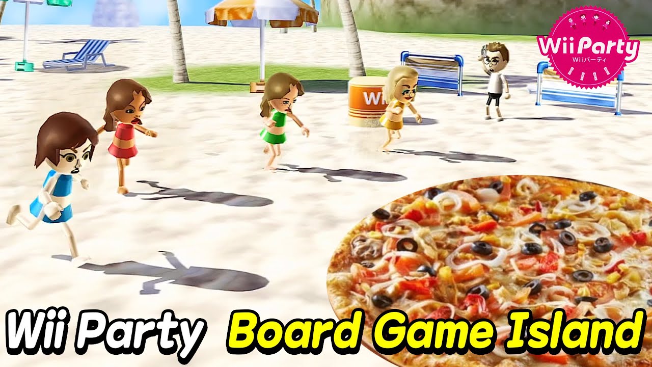 Wii Party - Board Game Island (Advanced com) Donna Vs Naomi Vs Kathrin Vs Holly | AlexgamingTV