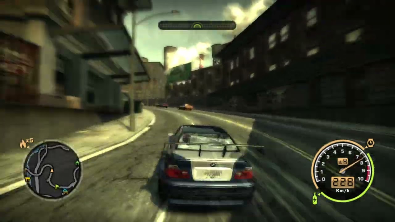 Xenia Edge: NFS Most Wanted (Vulkan FBO)