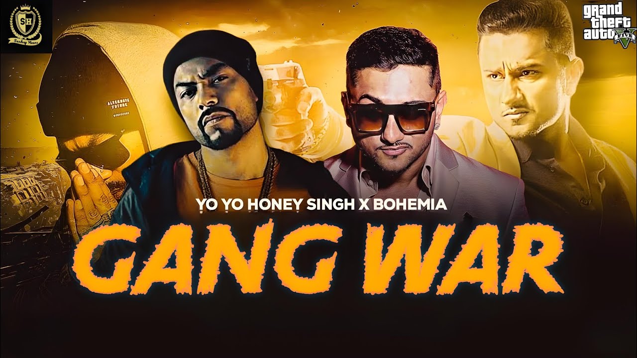 Gang War | GTA Video |  Yo Yo Honey Singh x Bohemia | Sandeep Heera | Punjabi GTA Video 2024