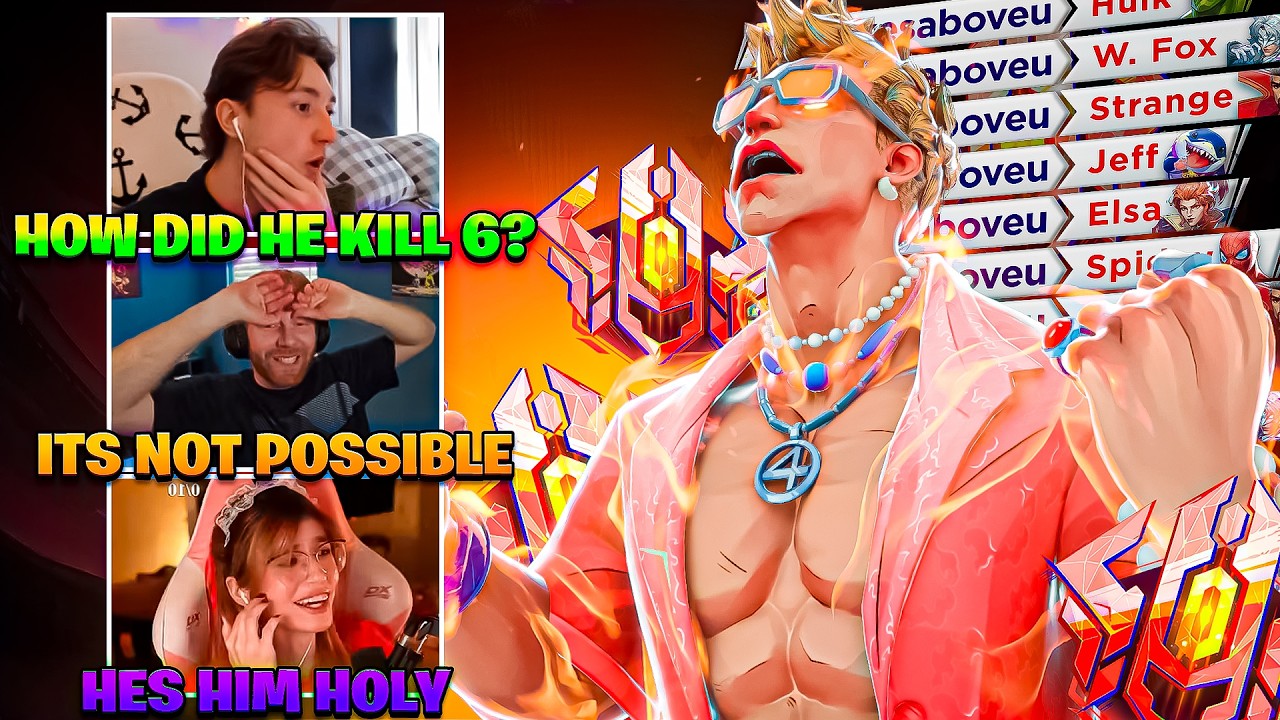 i made streamers HATE human torch after this INSANE game&hellip;