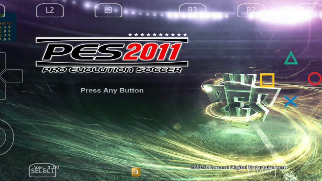 PES 2011 ( PS3 ) on APS3E PREMIUM Emulator PS3 For Android