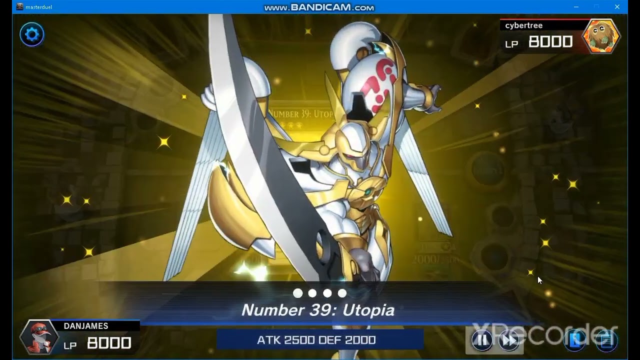 Utopia 2022 Master Duel Deck Profile (newly created account so it lacks hand traps.)