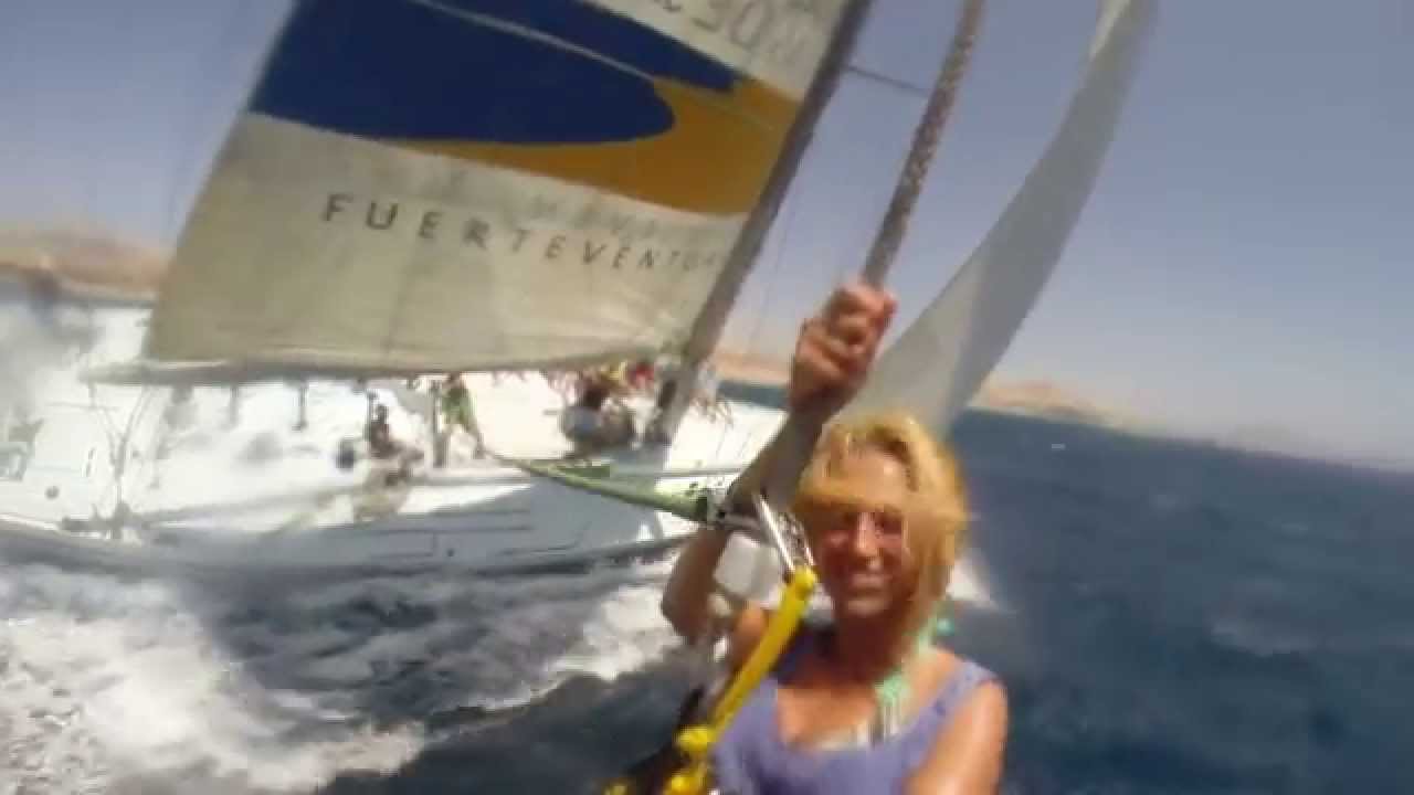 Maxi Power Sailing - Morro Jable, Fuerteventura. 2015. HD