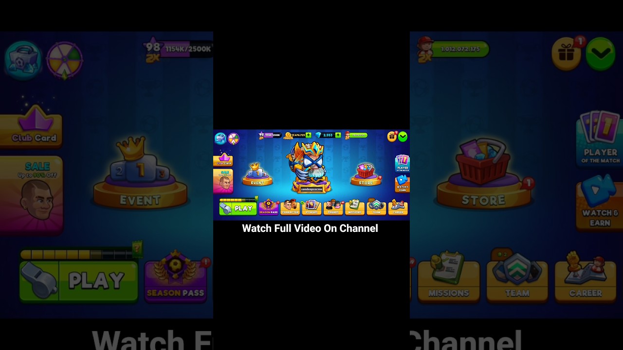 #Head Ball 2 #Kafa Topu 2! Ух ты 😲 Наконец-то обновление Zeus (ZEUS) 7-го уровня #zeus #games