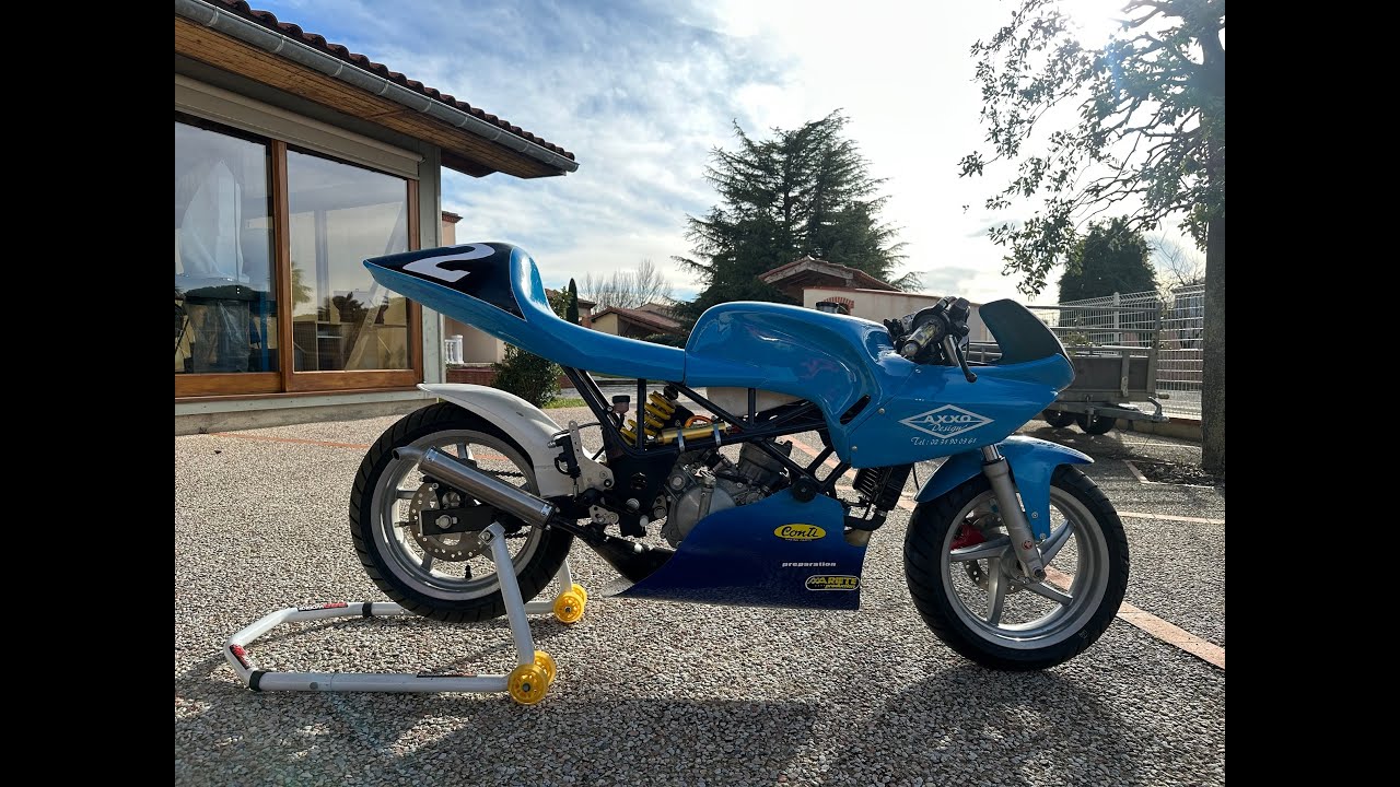 Présentation de la CONTI RX 356 V2 Mini GP 75 cc - Neuve - 2 stroke by CMO Motorsport