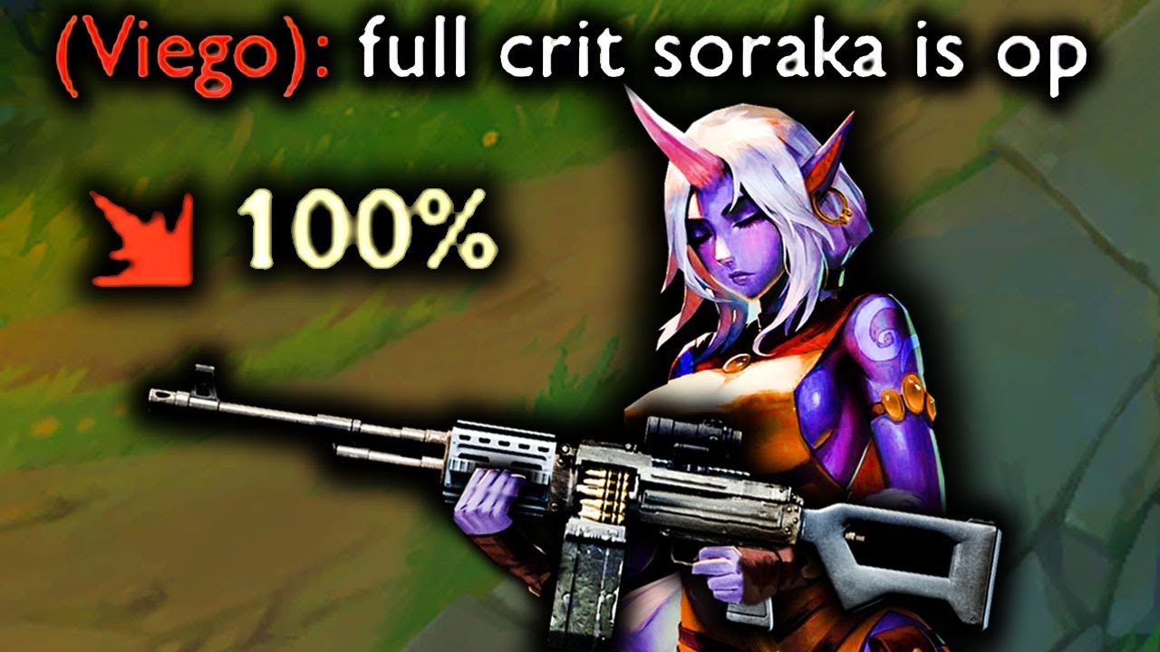 NERF FULL CRIT SORAKA IN SEASON 11