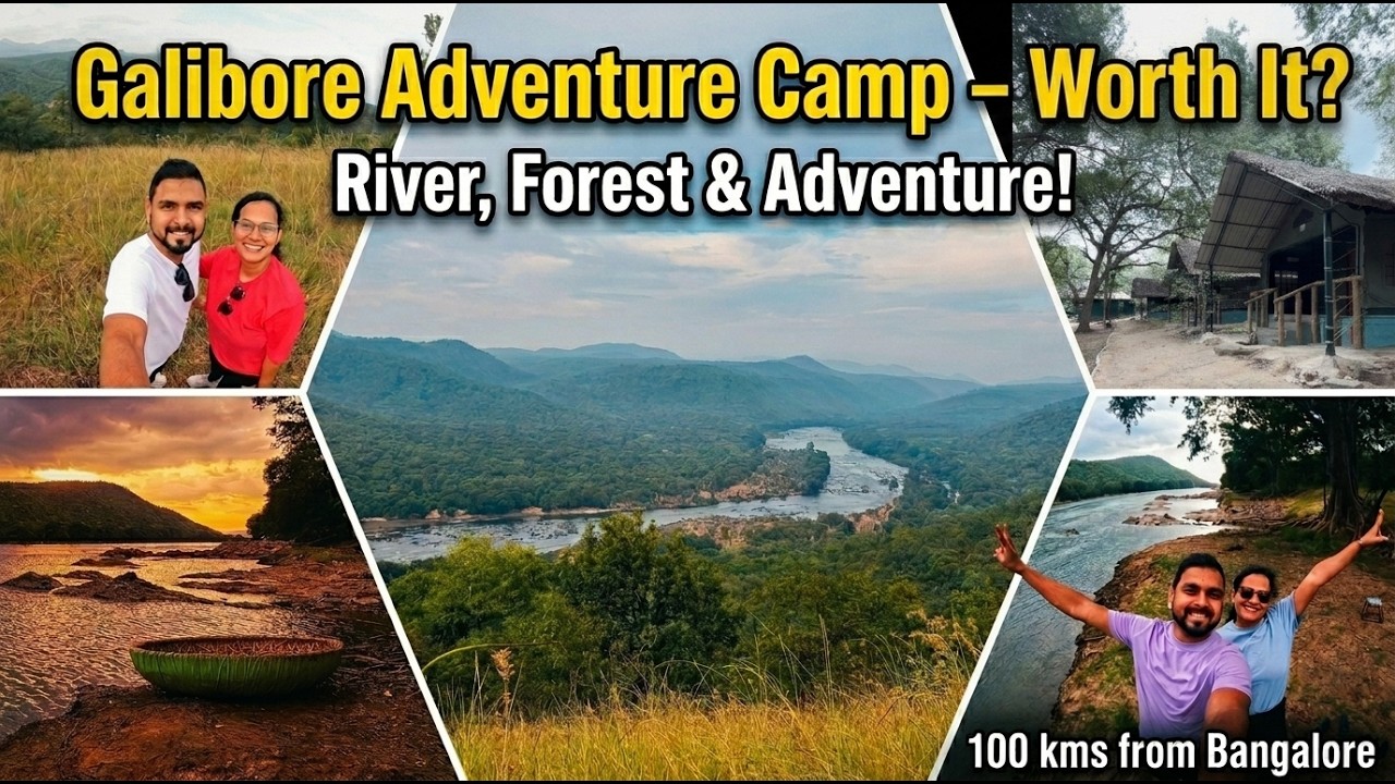 Galibore Nature Camp | Scenic Forest Stay Near Bangalore | Sangam View Point and Kaveri River