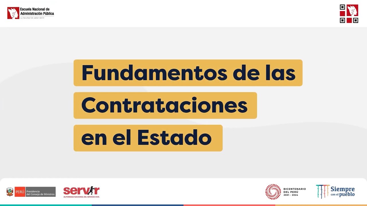Conferencia Magistral 2022: Contrataciones en el estado
