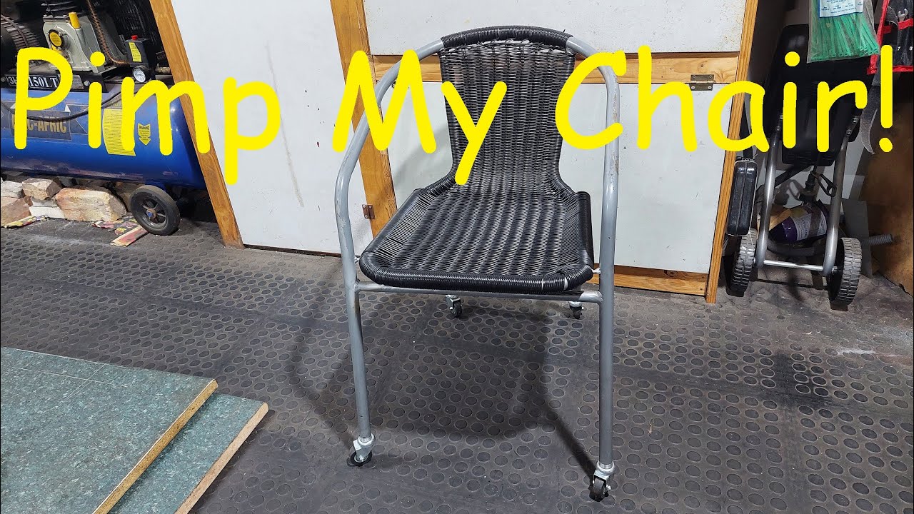 Adding Casters to a Garden Chair