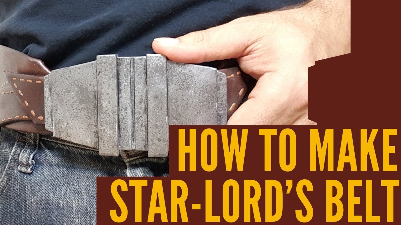 How to Make a Star-lord Belt w/ Template  [Star-Lord Cosplay from Guardians of the Galaxy]