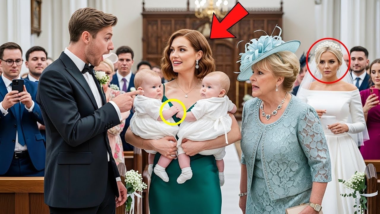 Sa famille a invité son ex à son mariage... elle est venue avec des bébés et a tout brisé