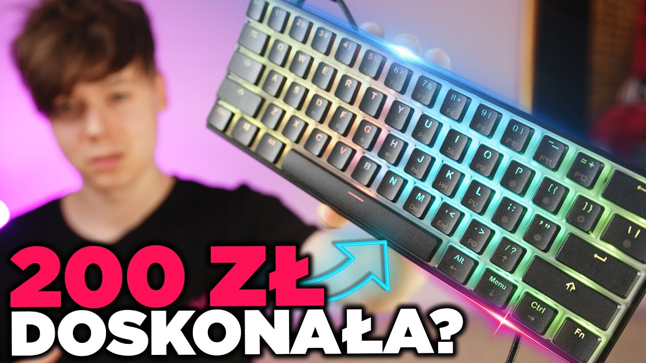 IDEALNA klawiatura 60% za 200 zł? 😮 (konkurs) - GAMAKAY MK61 | Test i Recenzja!