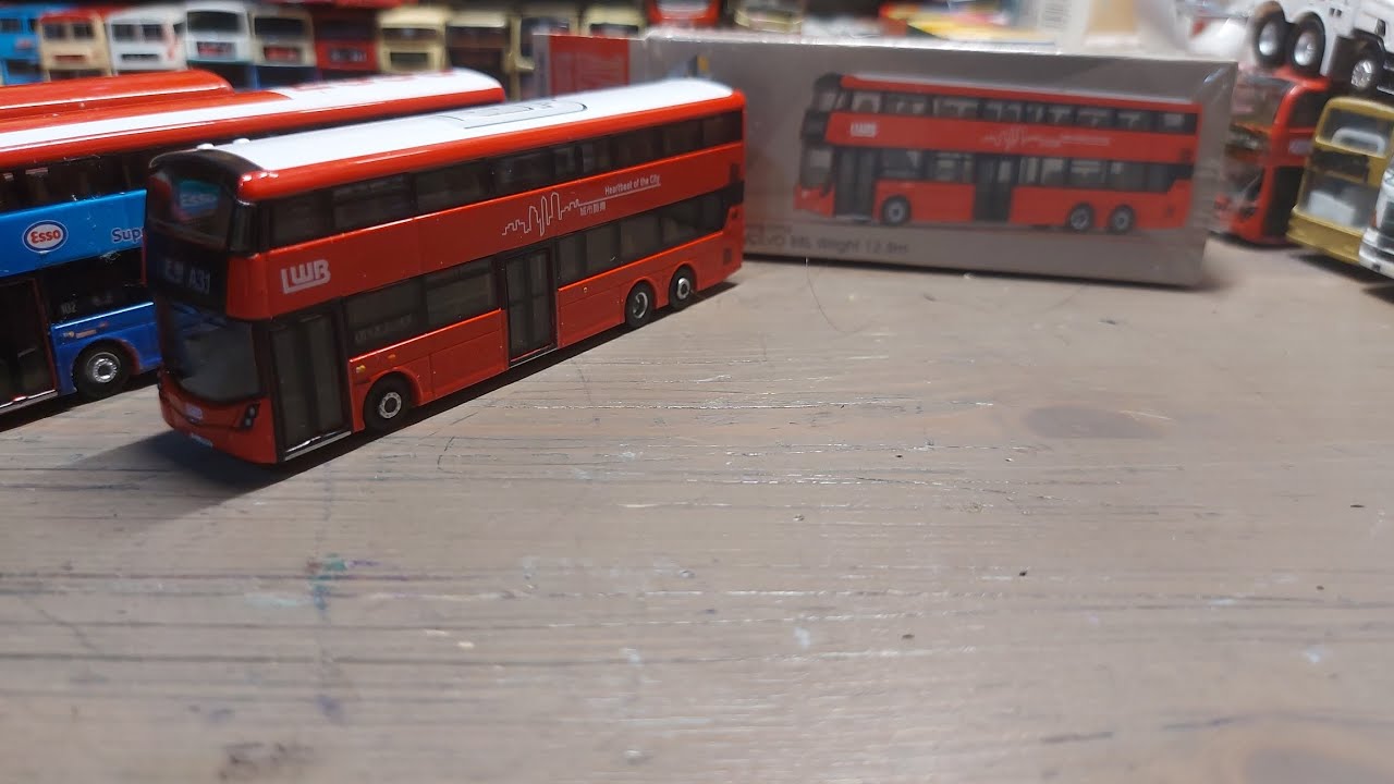 開箱 TINY微影 龍運巴士Volvo B8L 12.8m